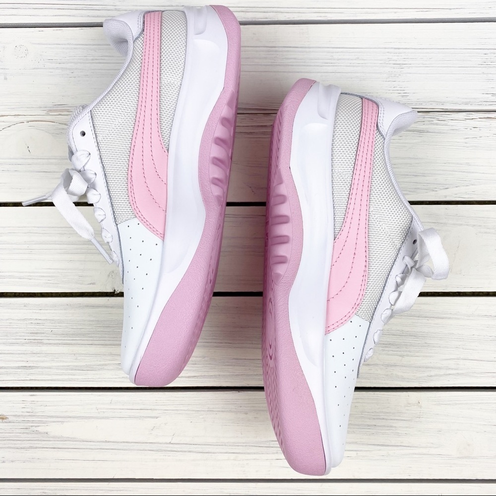 NEW PUMA California Athletic Sneakers Pink White - Picture 5 of 8